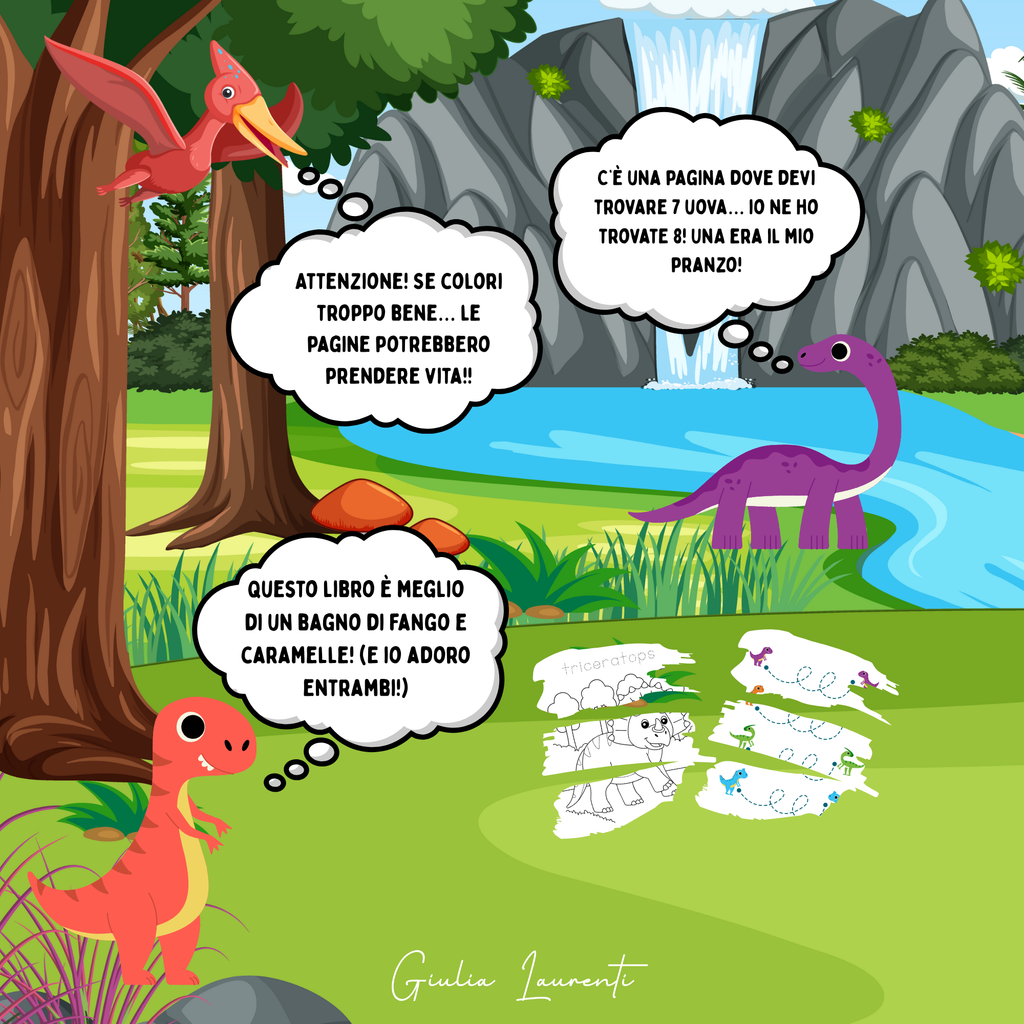 Roarrr... che Colori! – Coloring and Activities Book