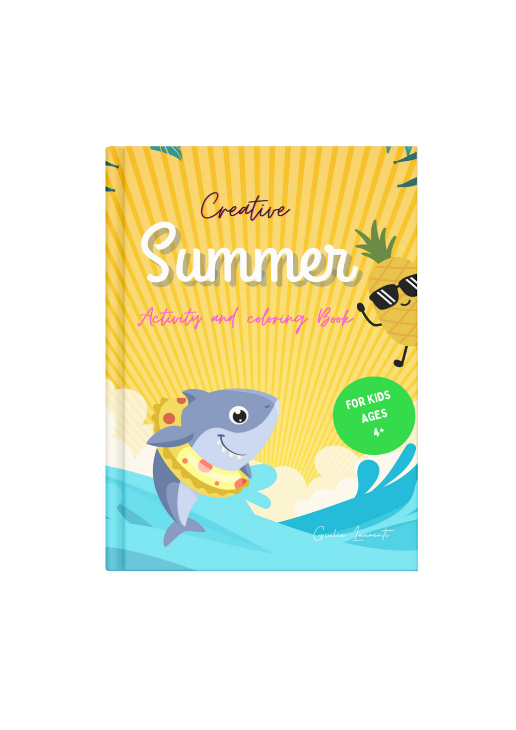 Creative Summer activity and coloring Book